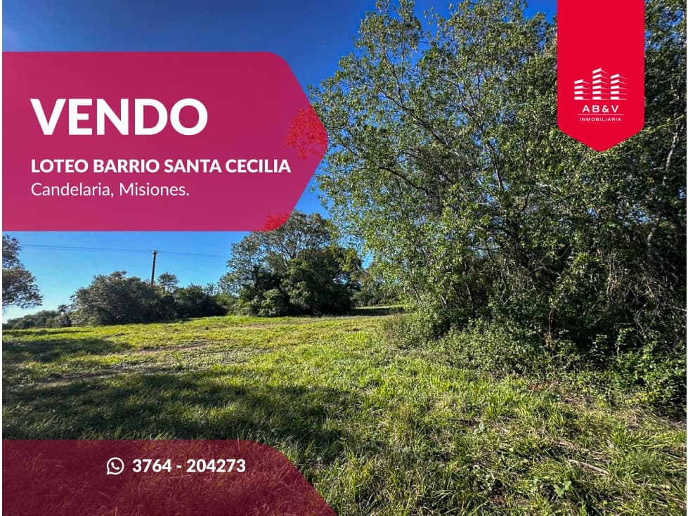 VENDO LOTE CLUB DE CAMPO SANTA CECILIA - 1