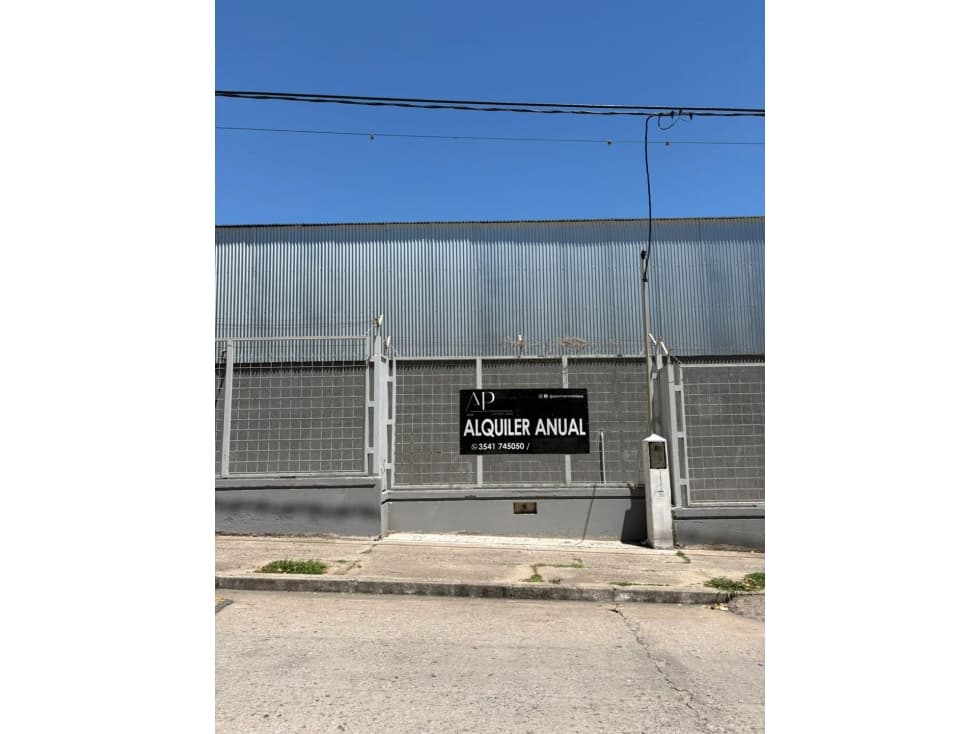 ALQUILER ANUAL DE GALPÓN POSIBILIDAD DE ALQUILAR POR UNIDAD - 1