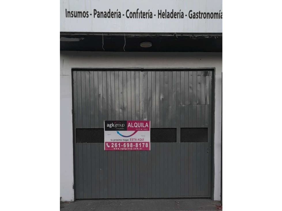 Alquiler de depósito 220M2 San Martín 353 Tunuyá.Ideal logística - 1