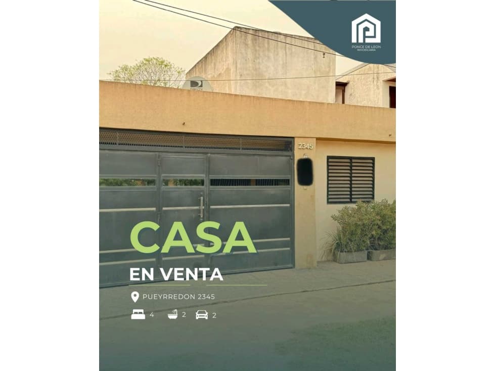 Casa 4 Habitaciones Pueyrredon 2345 - 1