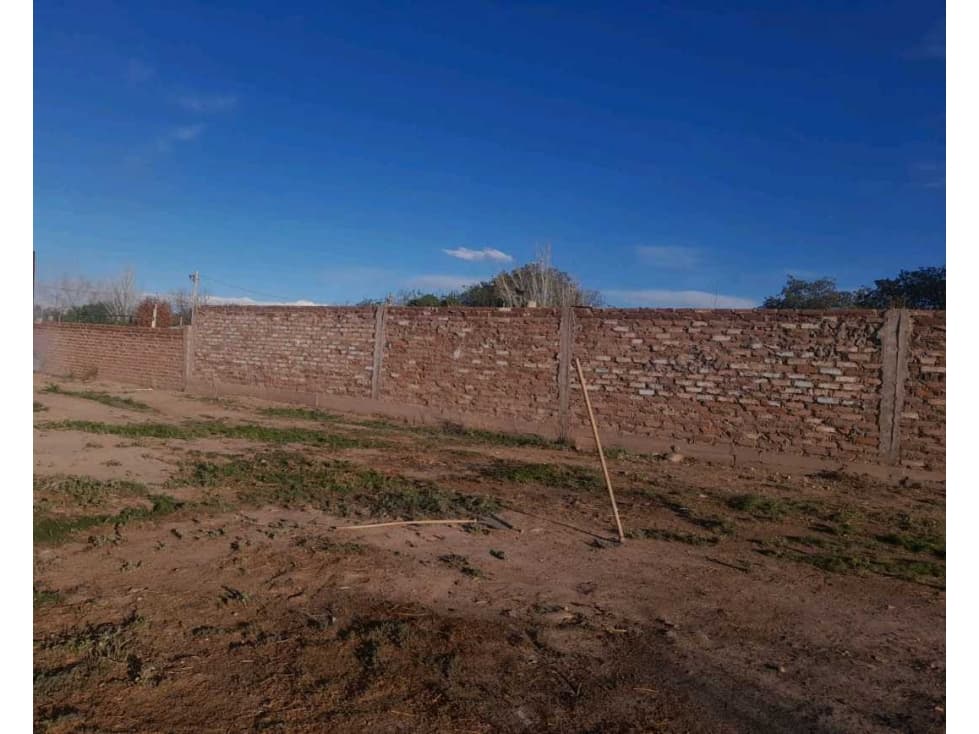 VENTA DE LOTE EN AV. SAN MARTÍN, PLENO CENTRO DE LAS HERAS- MENDOZA. - 1