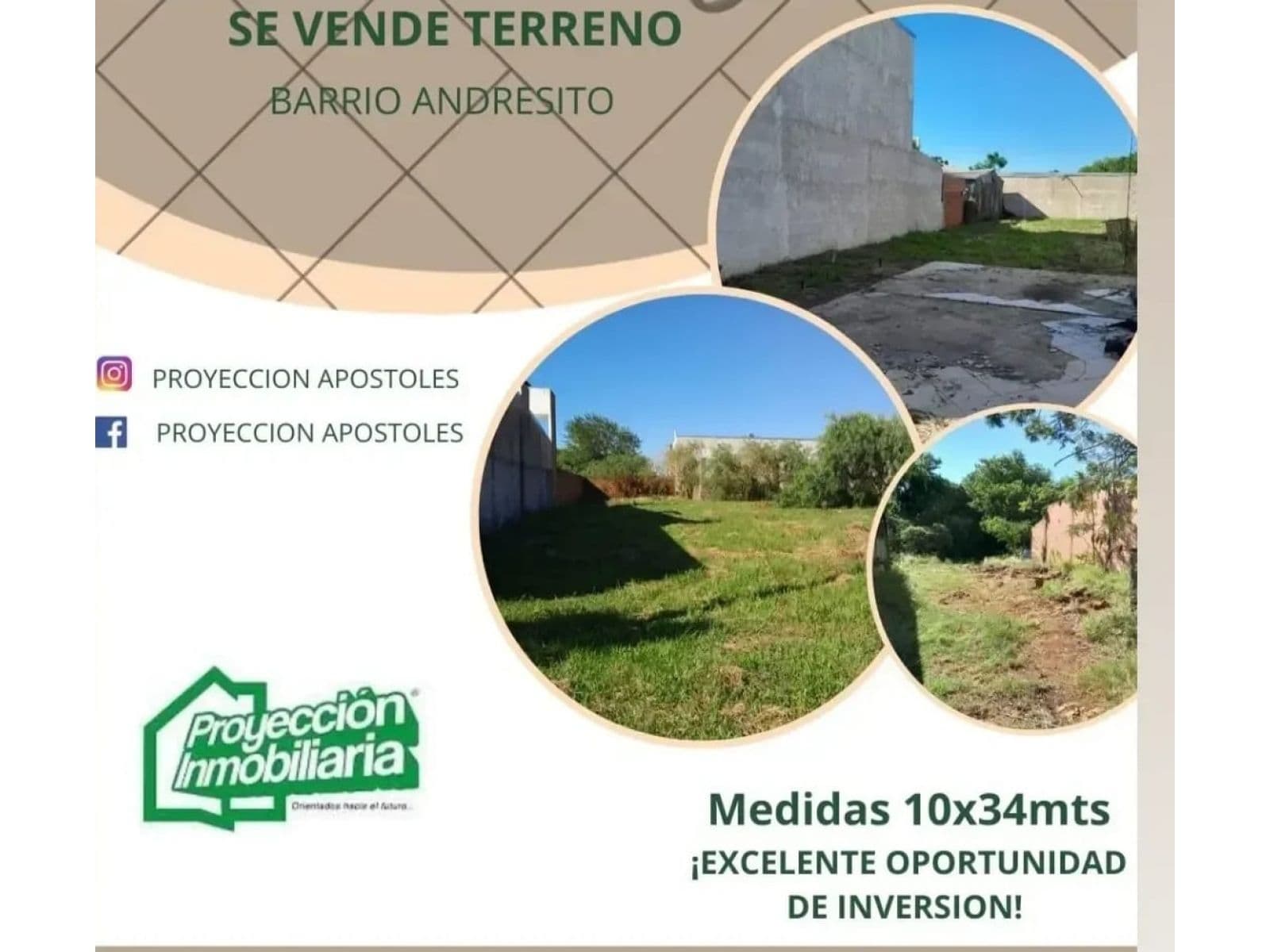 Terreno en venta | Barrio Andresito, Apostoles, Misiones - 1
