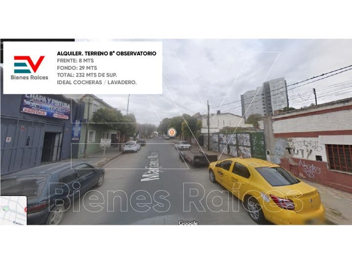 ALQUILER. UNICO TERRENO EN B° OBSERVATORIO. A 100 MTS DE AV PUEYRREDON SOBRE MARIANO MORENO - 2