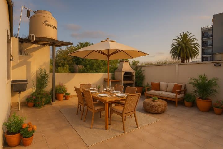 PH 3 AMBIENTES. REFACCIONADO 100%. TERRAZA CON PARRILLA. ENTREPISO - 1