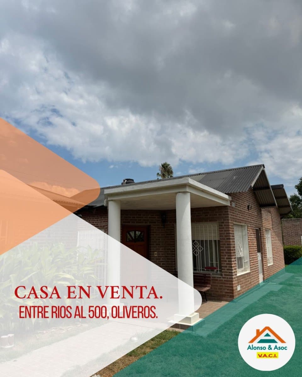 CASA EN VENTA OLIVEROS - 1
