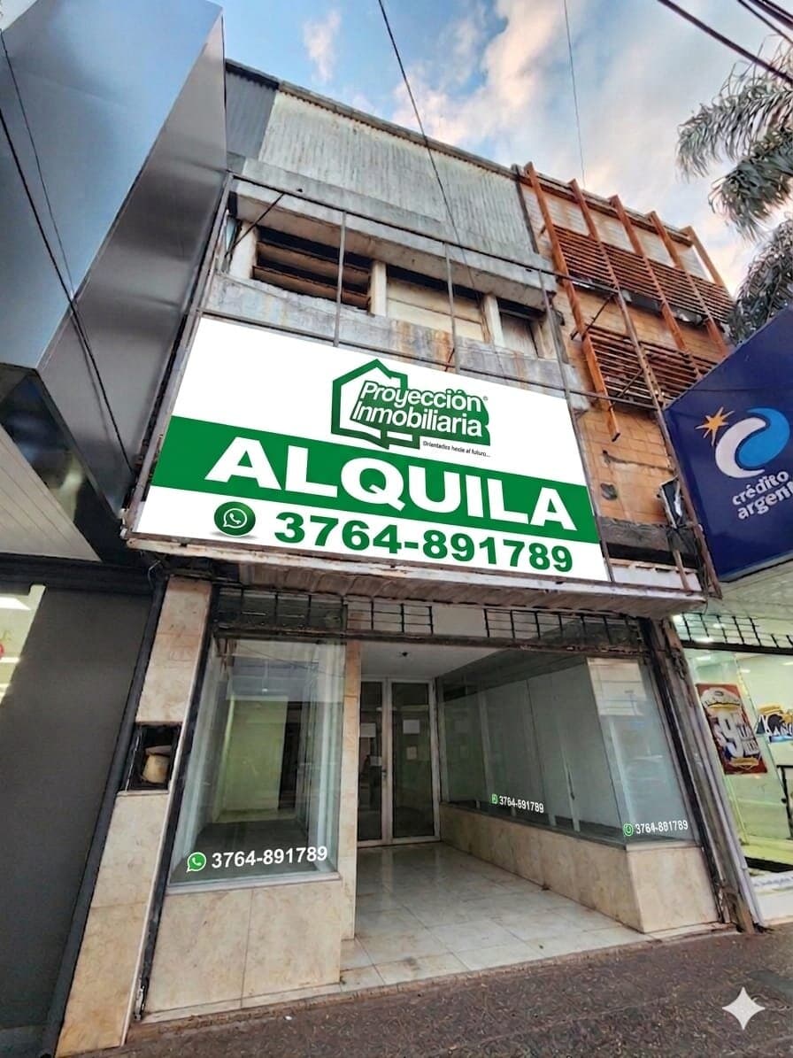 SE ALQUILA LOCAL CENTRICO EN POSADAS MISIONES - 1