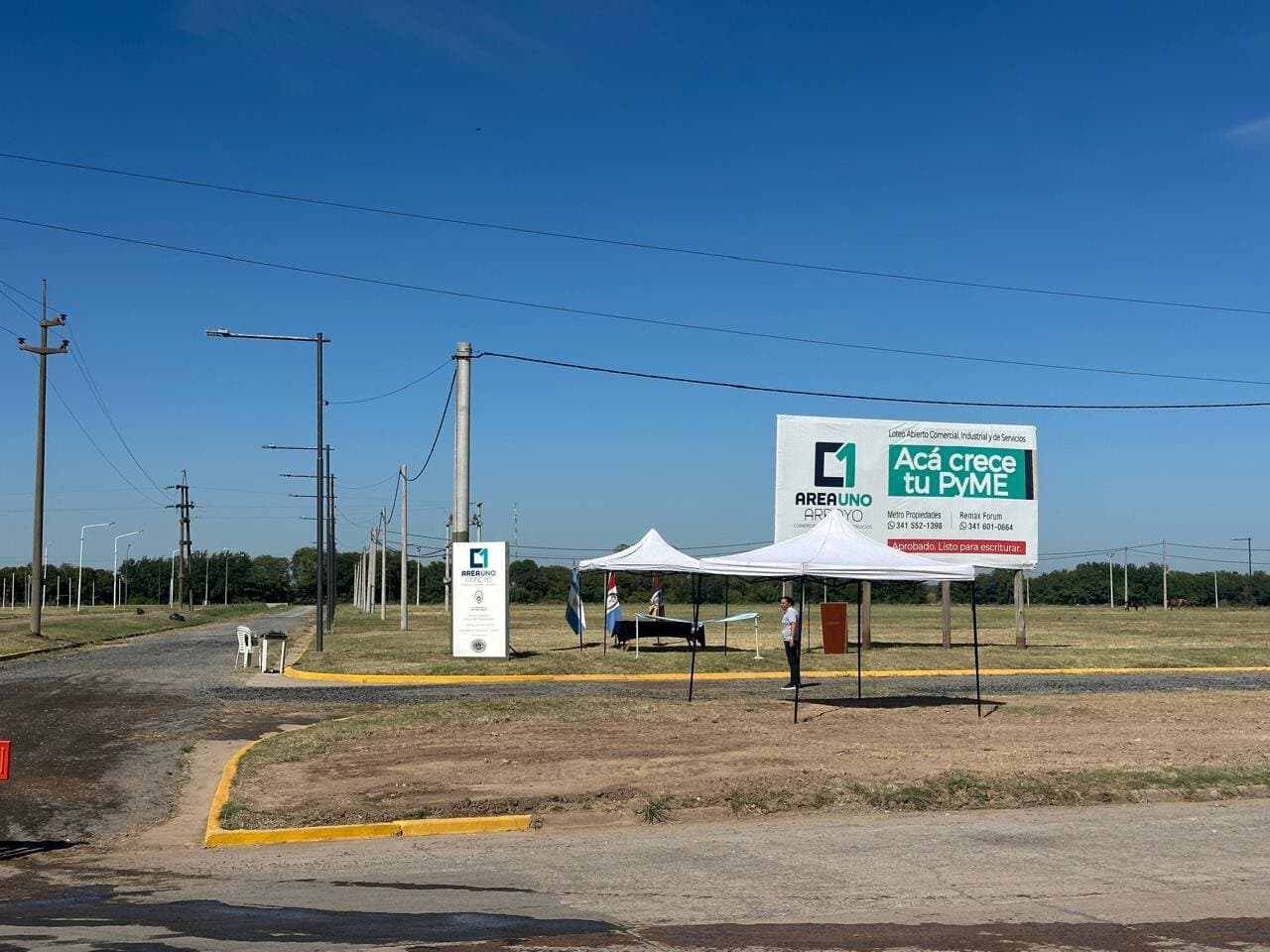 Venta terreno 422m2 en LOTEO INDUSTRIAL AREA UNO - ARROYO SECO - SANTA FE - Lote 14 - 1