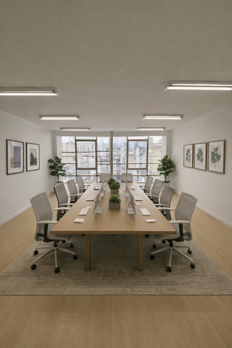 Alquiler Moderna Oficina con excelente ilumunación, cocina y baño privado, Monserrat. - 1