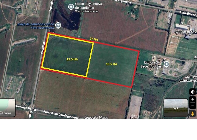 LOTE USO INDUSTRIAL PUERTO GRAL SAN MARTIN - 1