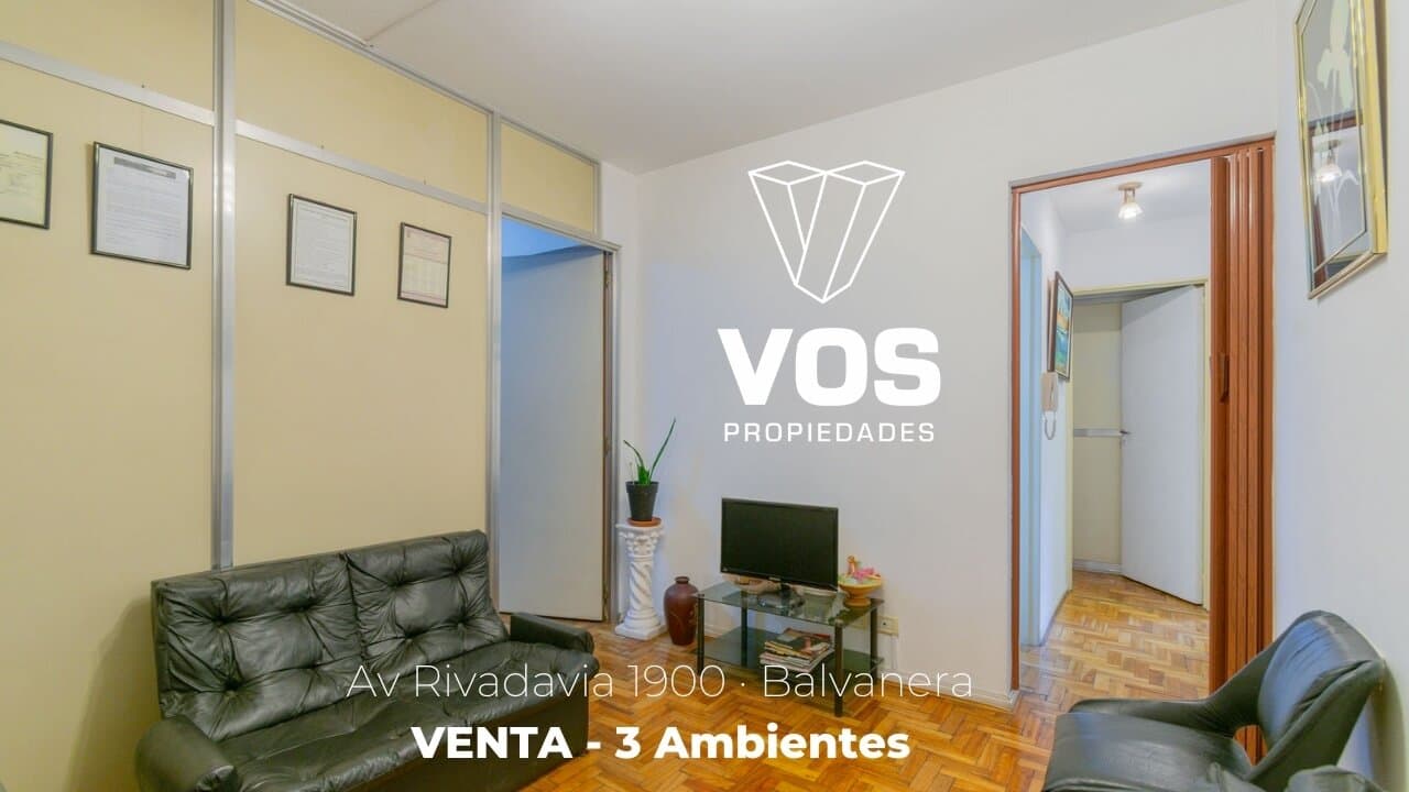 VENTA Departamento 3 Ambientes Apto Profesional Congreso - 1