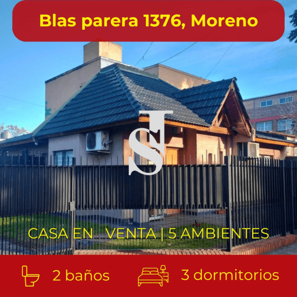 Casa Moderna en Venta en Moreno Sur (APTA CREDITO HIPOTECARIO) - 1