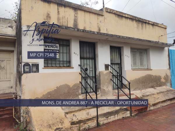 VENTA – Casa a Reciclar con Potencial Comercial y Habitacional – Barrio Marechal – Córdoba - 1