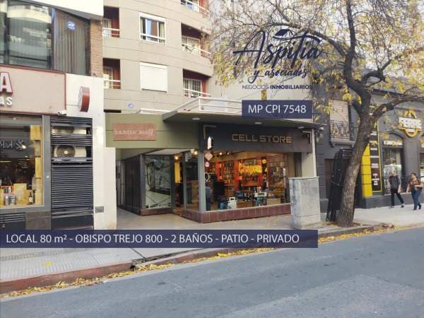 VENTA DE LOCAL COMERCIAL CON RENTA - OBISPO TREJO - CÓRDOBA CAPITAL - 1