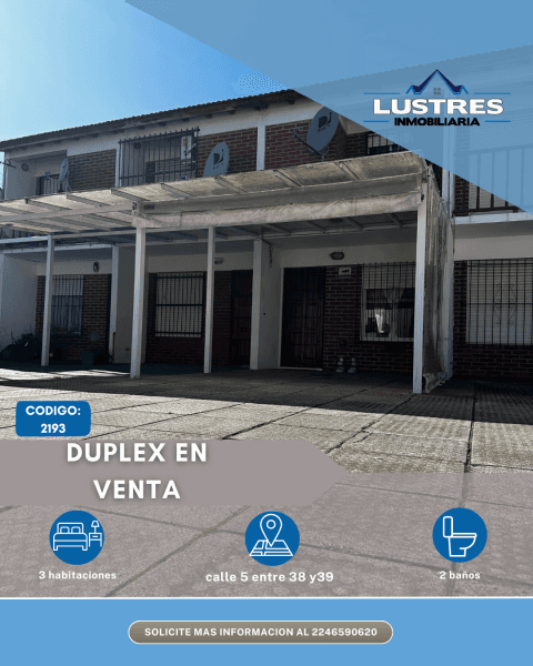 DUPLEX EN VENTA, SANTA TERESITA - 1