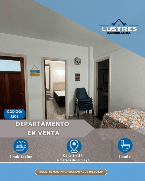 Departamento En Venta En Santa Teresita, Costa Atlántica, Buenos Aires - 1