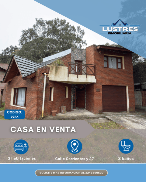 casa en venta santa teresita - 1