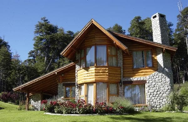 Venta Cabaña 2 dorm c/ cochera, Puerto Manzano, Villa La Angostura - 1