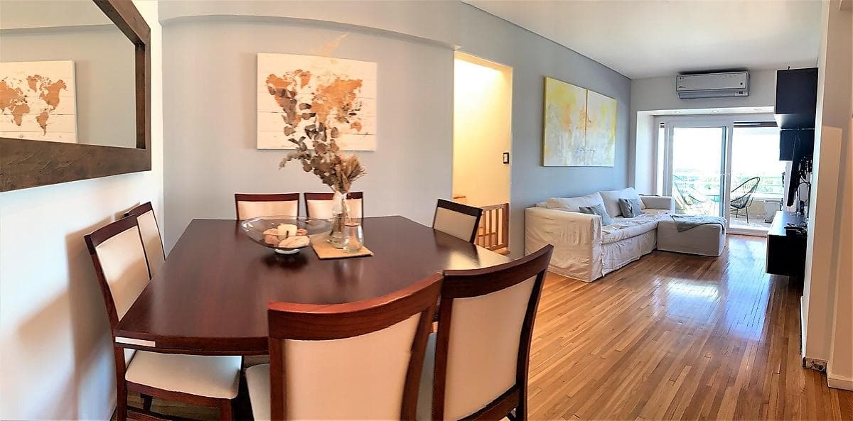 ALQUILER DEPARTAMENTO VICENTE LÓPEZ: DUPLEX C/ MUEBLES -2 DORM - PISC. - VISTA RÍO - 1