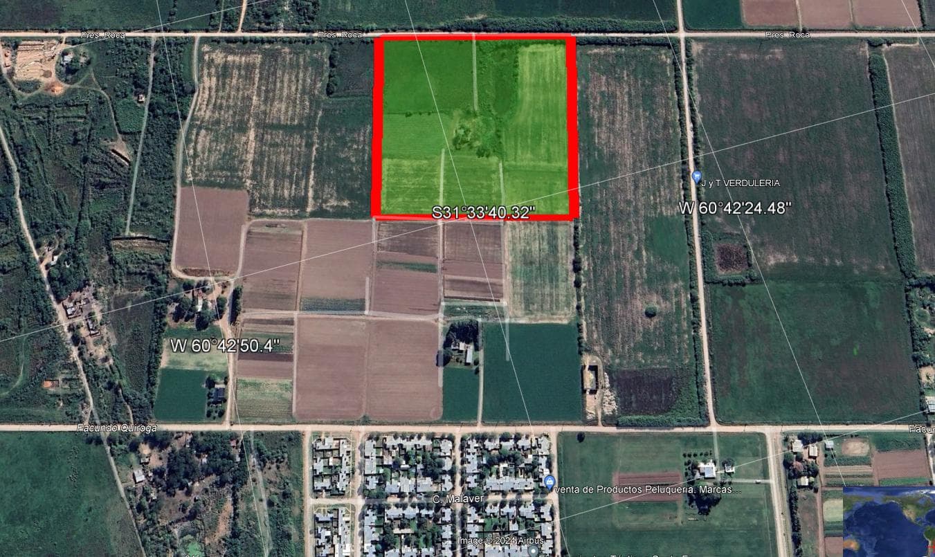 Campo de 7 Hectáreas en Venta en Recreo - Santa Fe - 1
