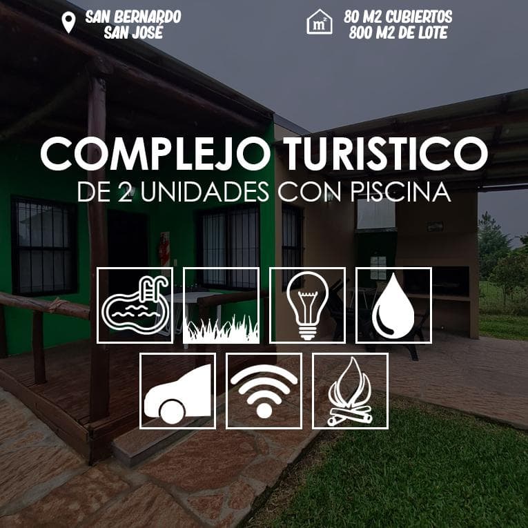 Complejo con piscina en San Bernardo E.R. - 1