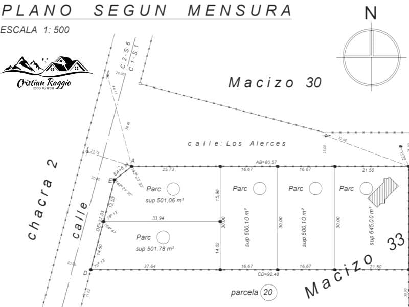 Lotes de 500 m2 en Lago Puelo (LG-1) - 1