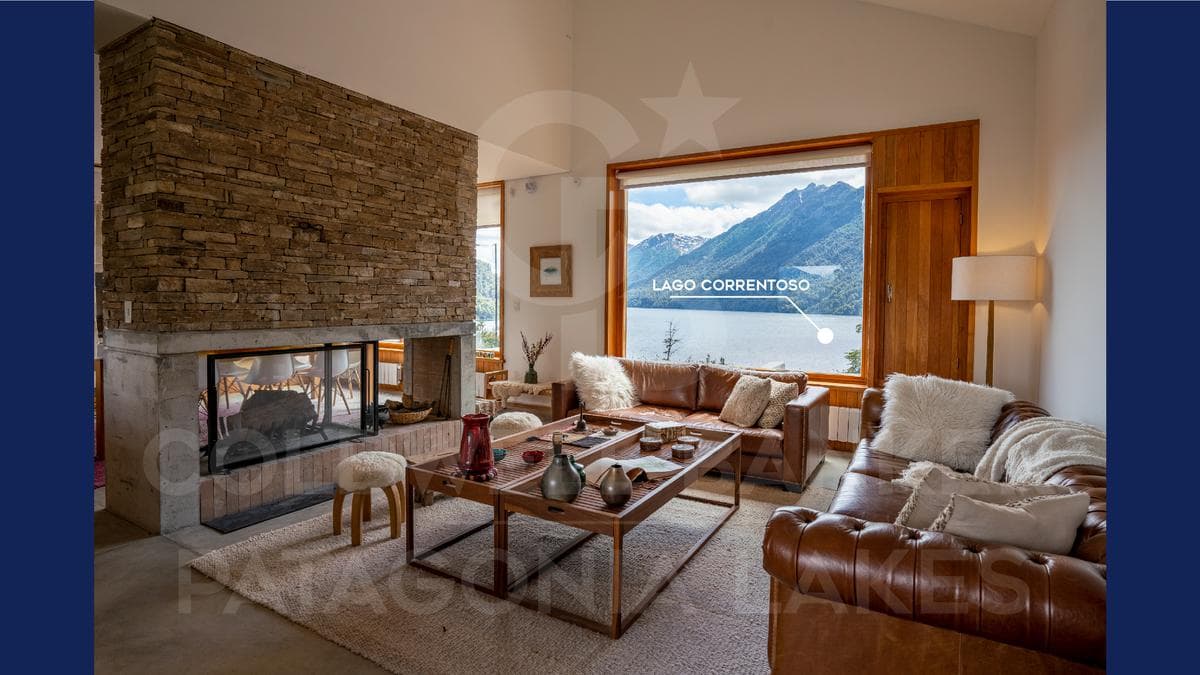 ALQUILER TURÍSTICO - Casa categoria impresionante vista al lago en barrio cerrado Villa la Angostura - 1