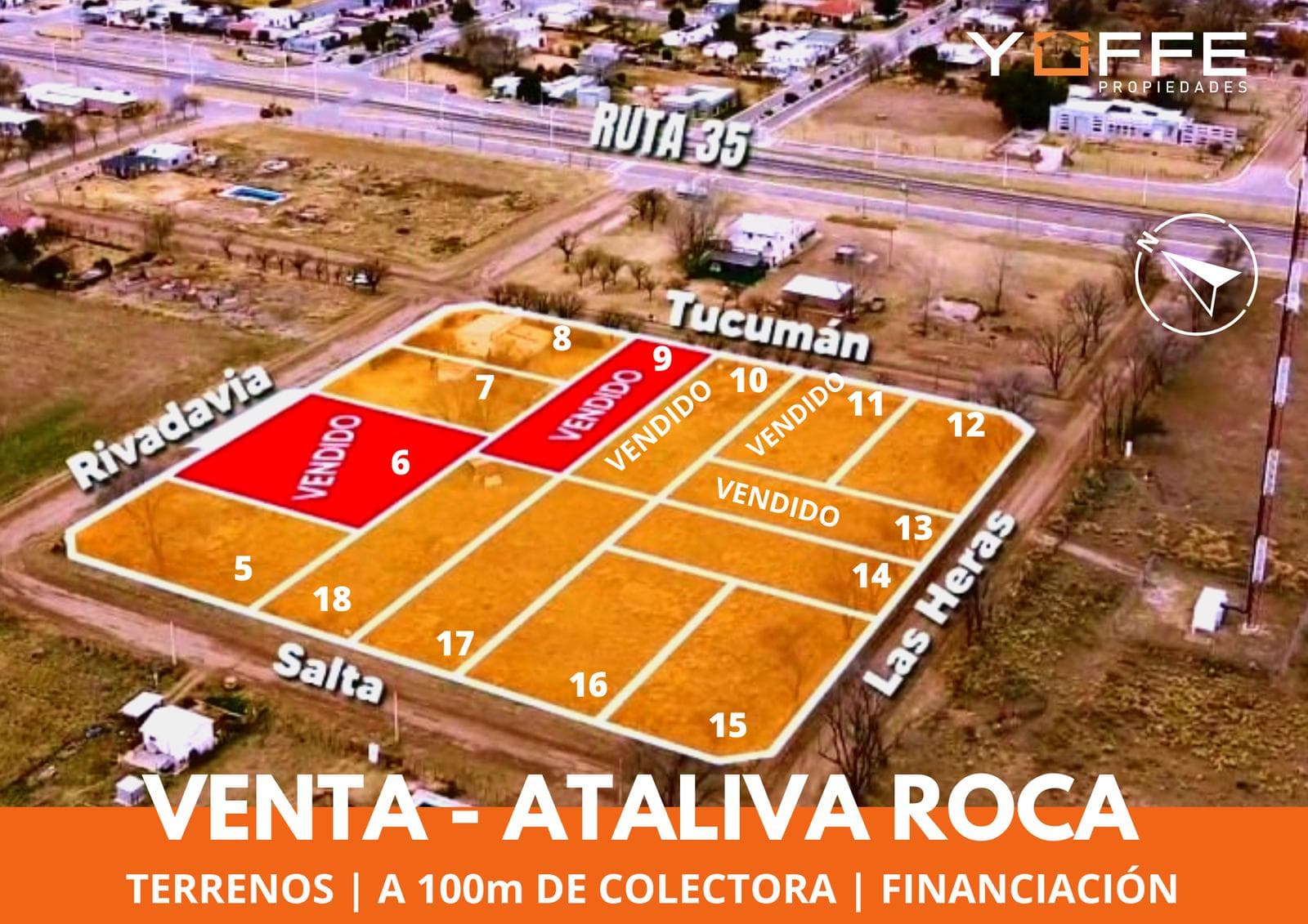 Terreno - Ataliva Roca - 1