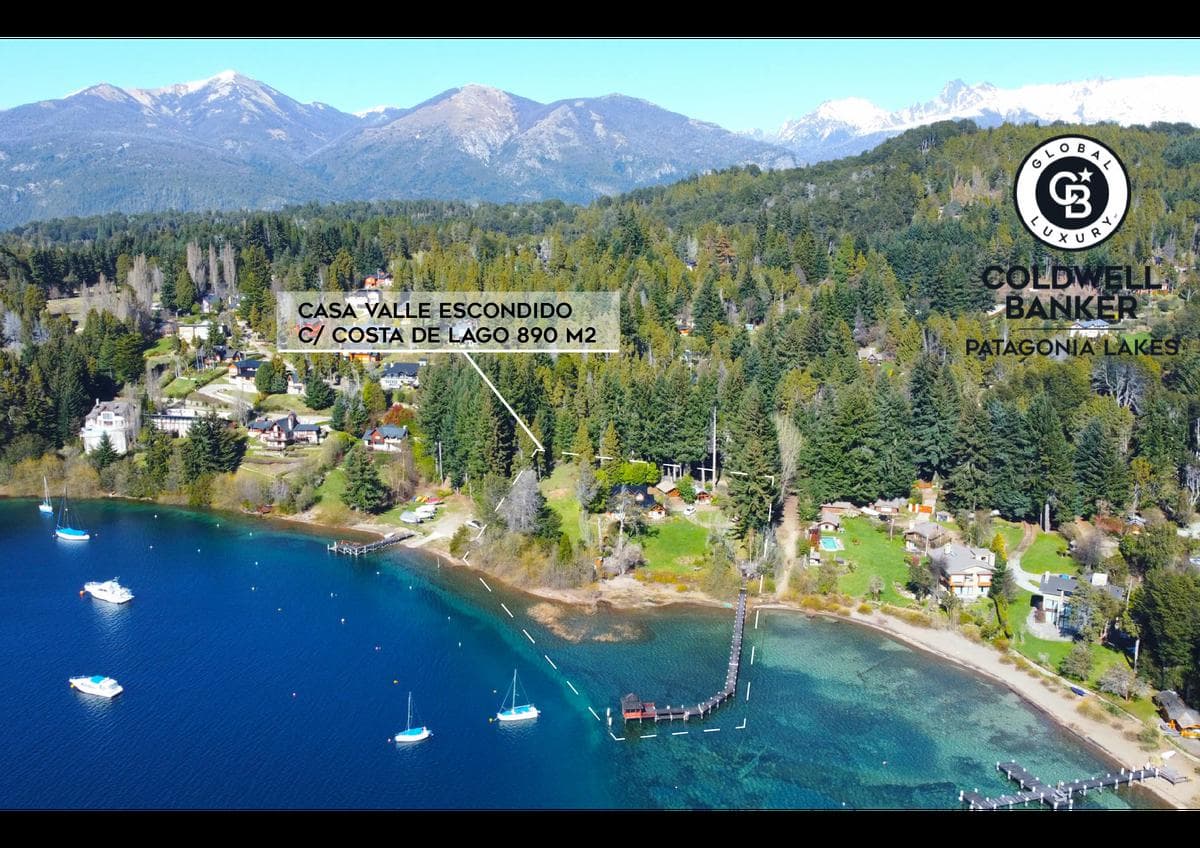 Alquiler Lujosa Casa orillas del lago Nahuel Huapi - Bariloche Patagonia Argentina - 1