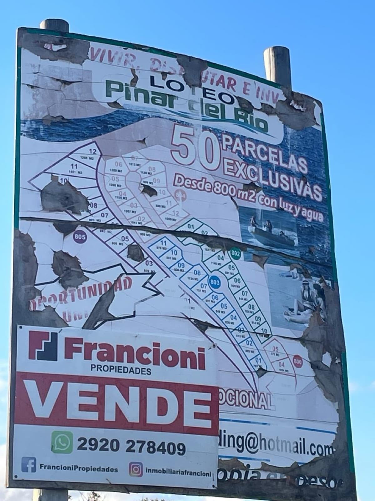 Terrenos en la desembocadura del Rio Negro del Brio El Condor - 1