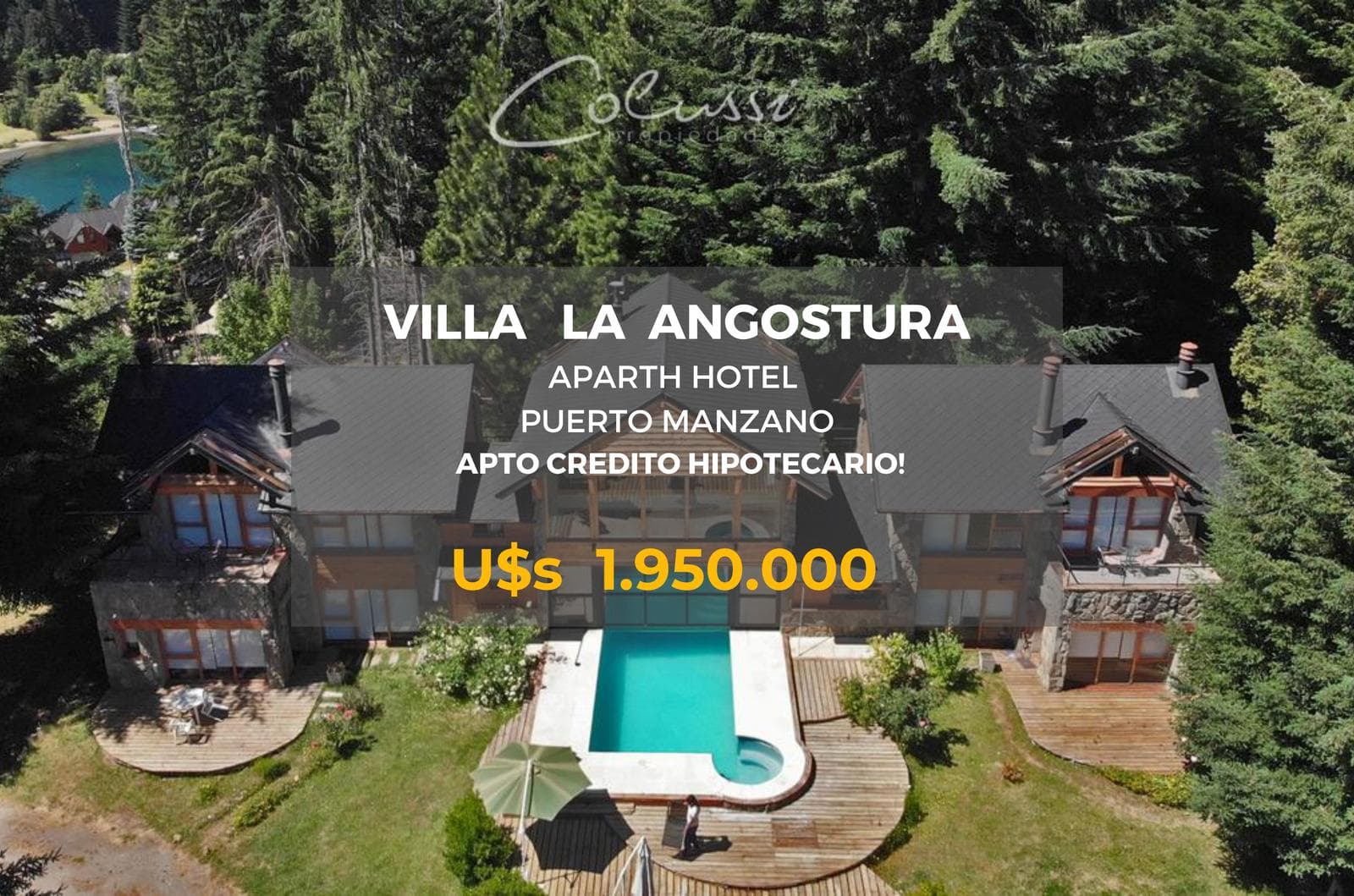 VILLA LA ANGOSTURA - Puerto Manzano- APARTH HOTEL ! - 1