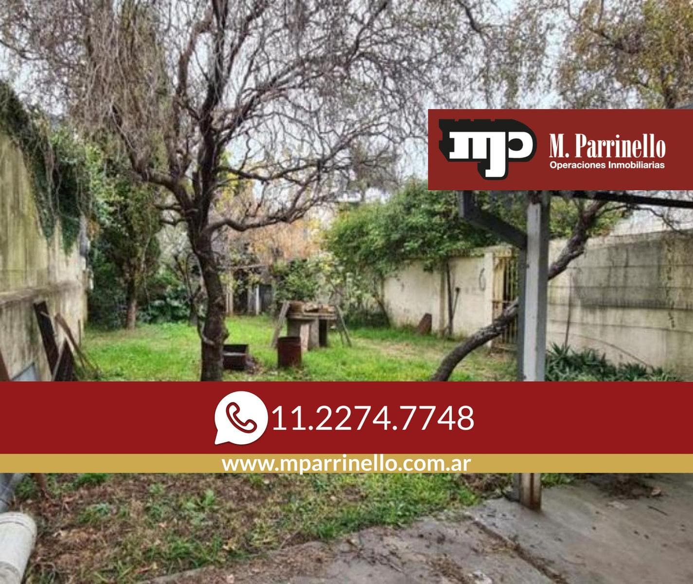 Lote de 8.66x38 proximo a Maipu-en venta - 1