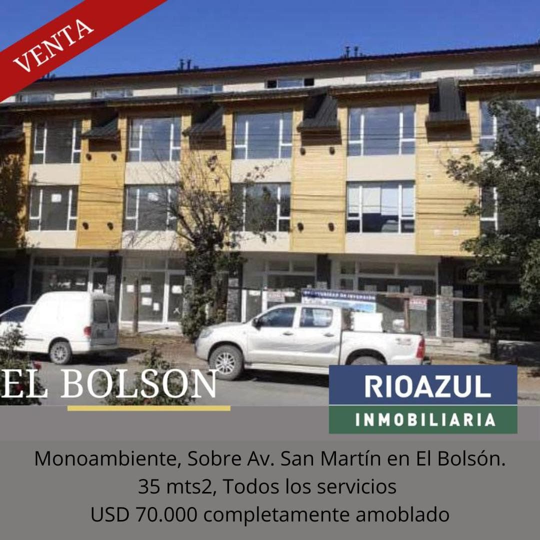 El Bolsón - Mono ambiente sobre Av San Martín - 1