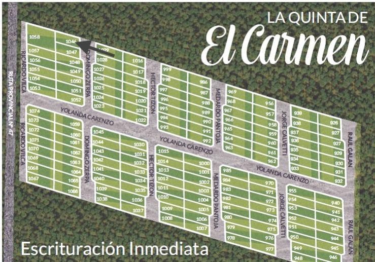 En venta Terreno - Quinta del Carmen - El Carmen - 1