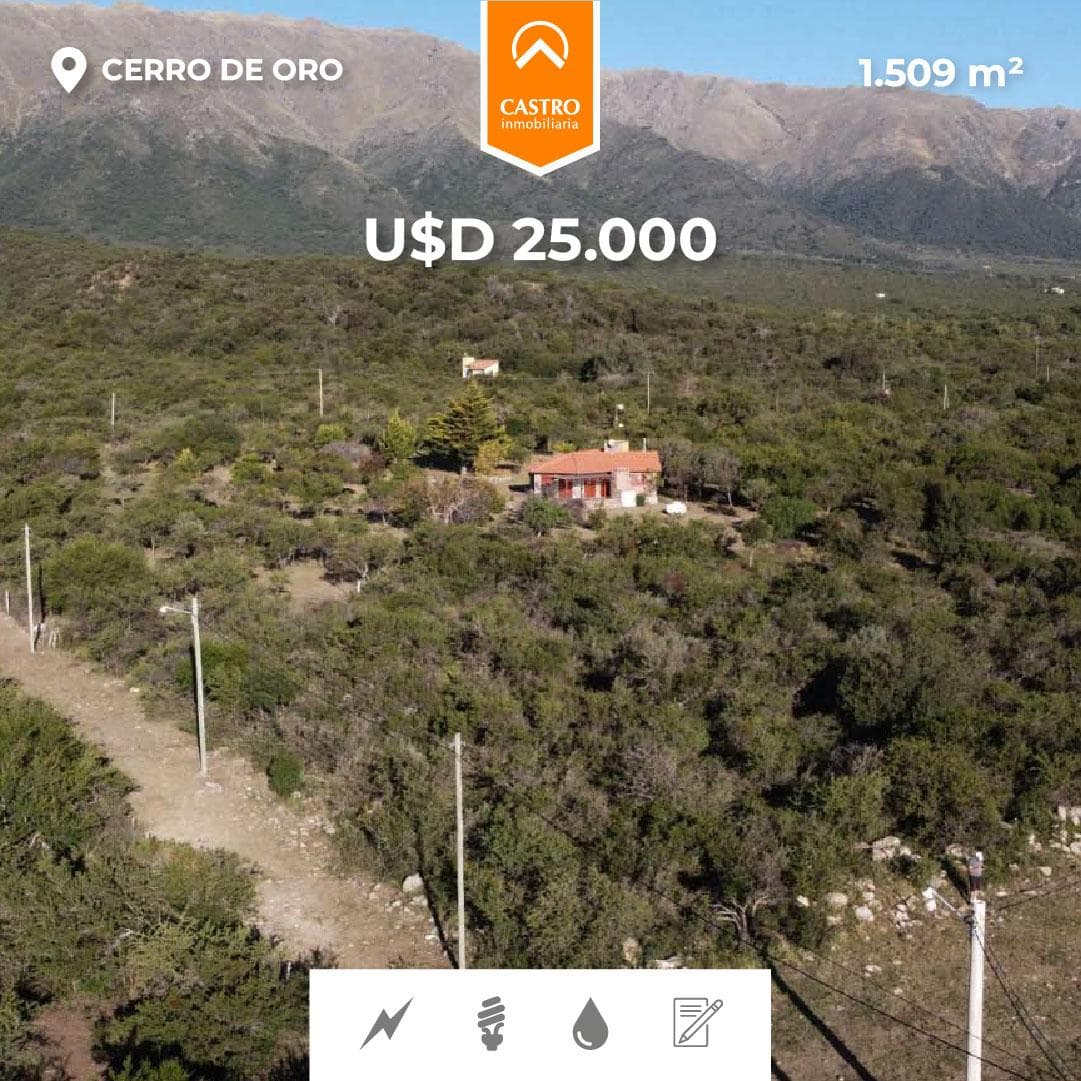 Terreno en Cerro de Oro, Villa de Merlo. - 1