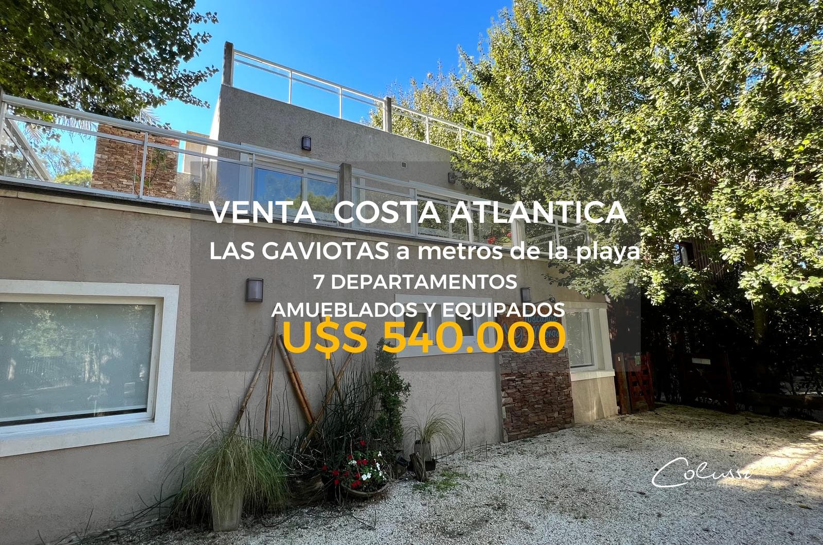 VENTA Departamentos - Las Gaviotas- 7 deptos TURISTICOS a 20mts de la playa! Excelente construcción! - 1