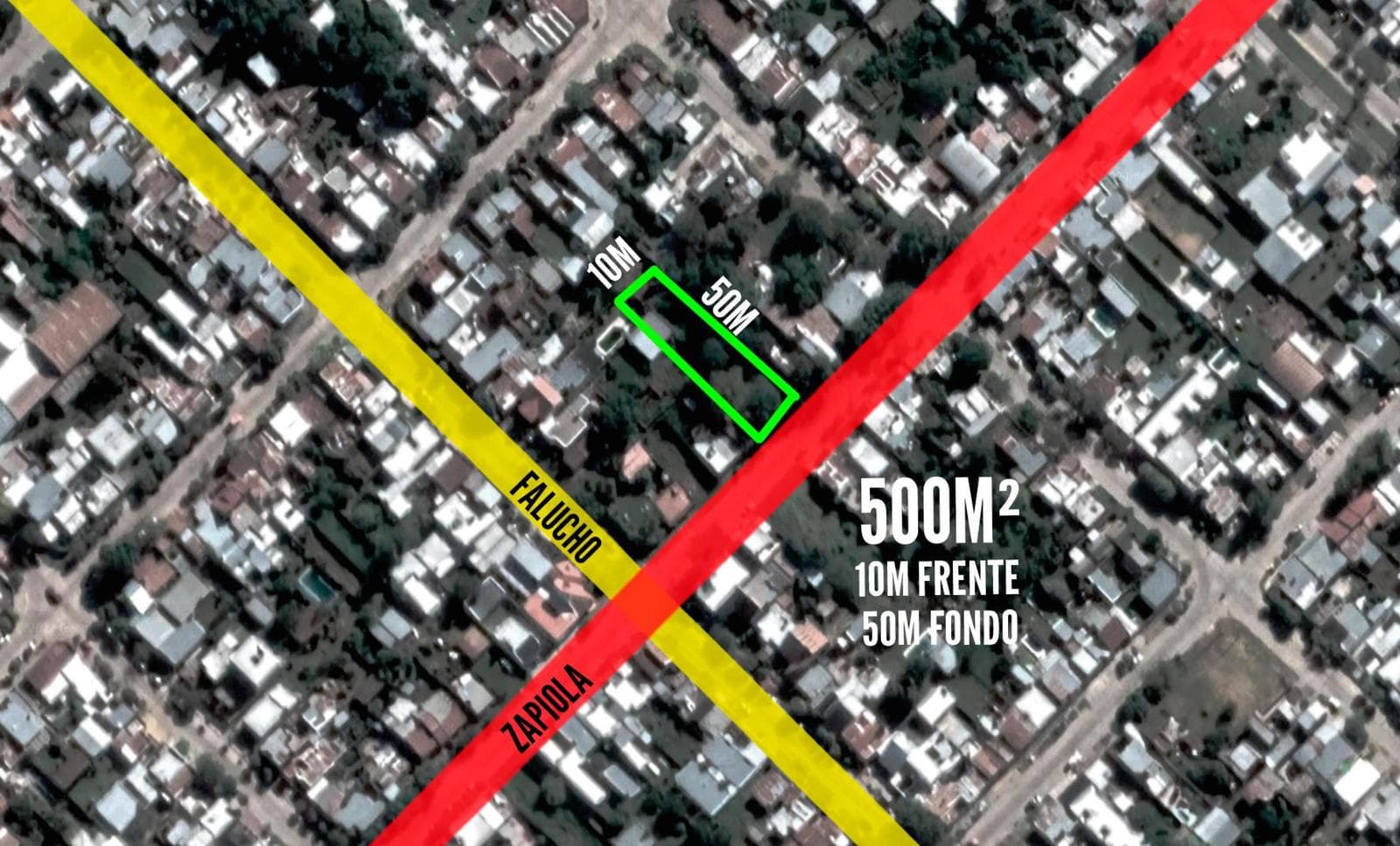 Terreno en venta - 500mts2 - Bolivar - 1