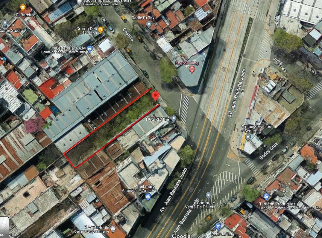 Terreno en Alquiler - Villa Crespo - A METROS DE JUAN B JUSTO Y CORDOBA - 1