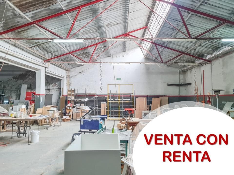 VENTA CON RENTA Nave industrial 1200 M2 con gas industrial - Florida Oeste - 1