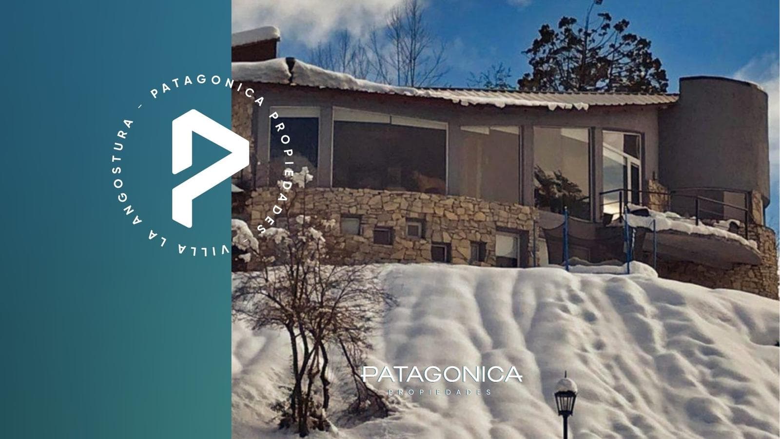 VENTA – Casa de 320m2 , sobre lote de 4000m2 en el Puerto, Villa la Angostura - 1