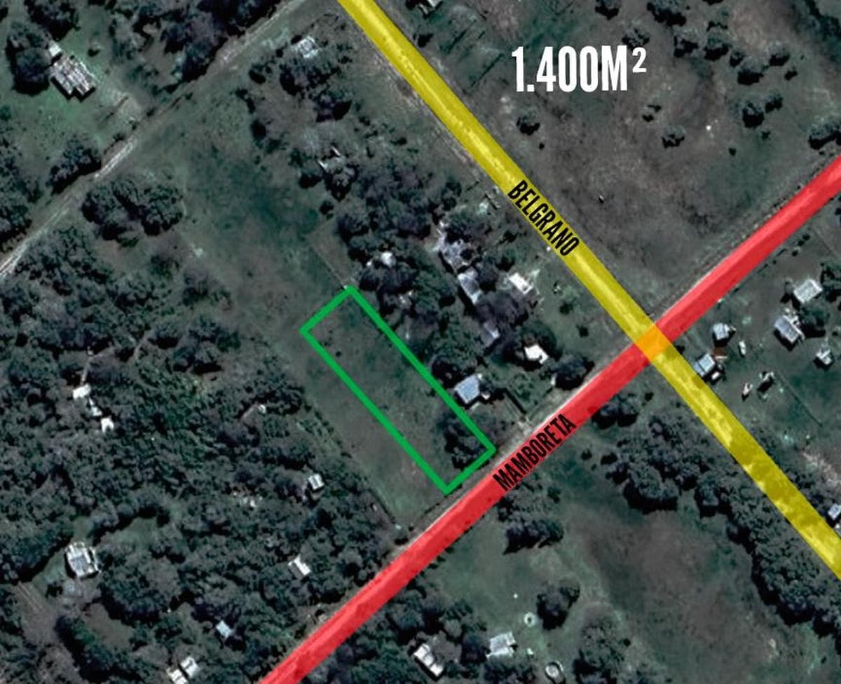 Terreno en venta - 1.400Mts2 - Punta Indio - 1