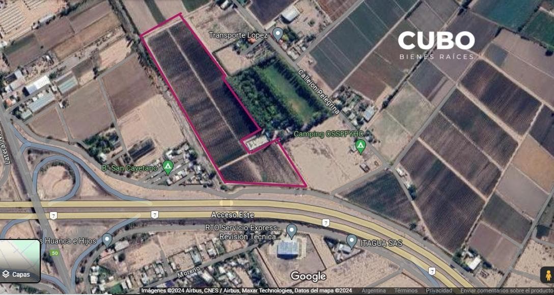 Venta Finca de 7,5 hectáreas, Rodeo de la Cruz, Mendoza - 1