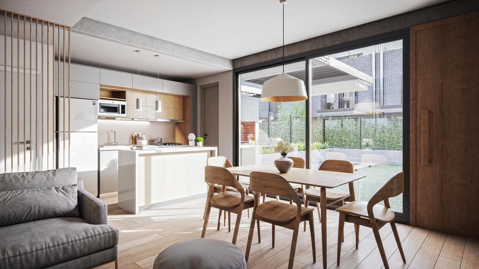 Venta casa de 3 plantas con 4 dormitorios y balcón terraza exclusivo en Fisherton - 1