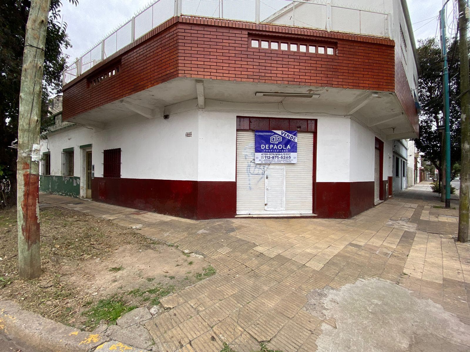 Venta Local en Esquina con Vivienda 2 ambientes 1 dormitorio Patio - Vicente Lopez - Villa Martelli - Las Heras y Ameghino - 1