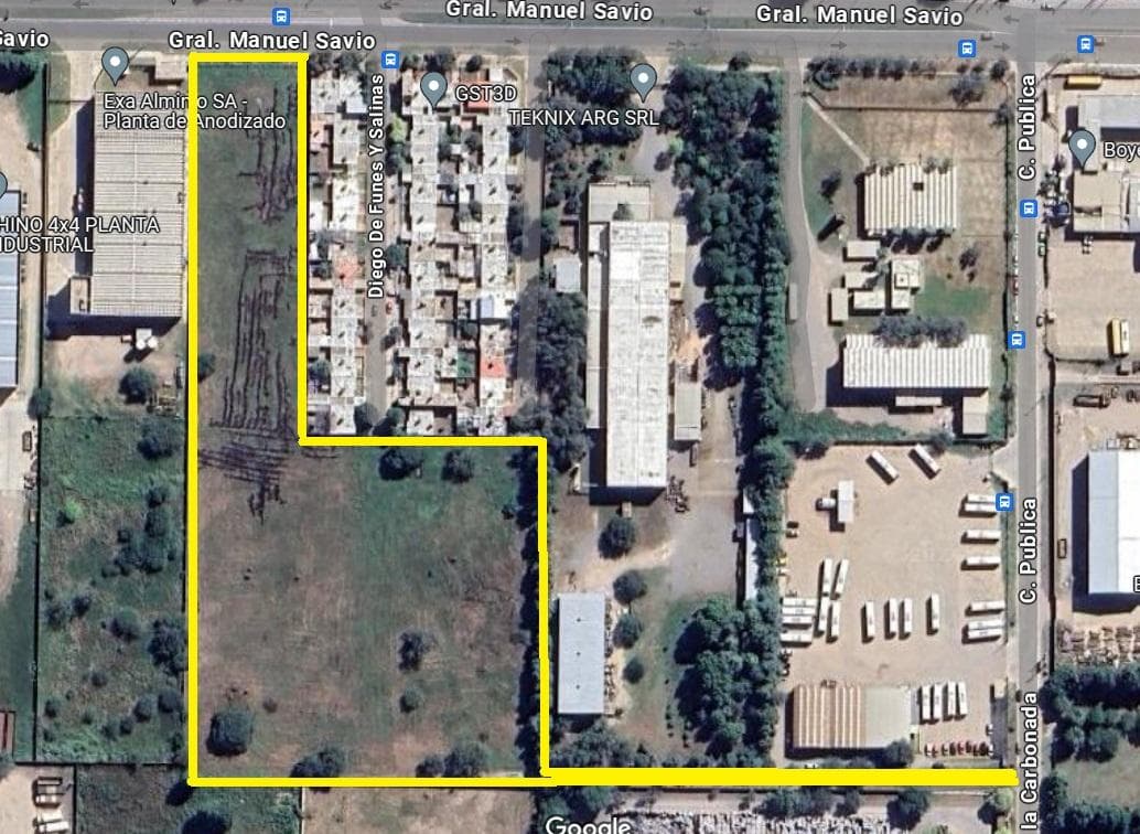 TERRENO APTO INDUSTRIAL 18.467 METROS - GENERAL SAVIO 5300 - OPORTUNIDAD - 1
