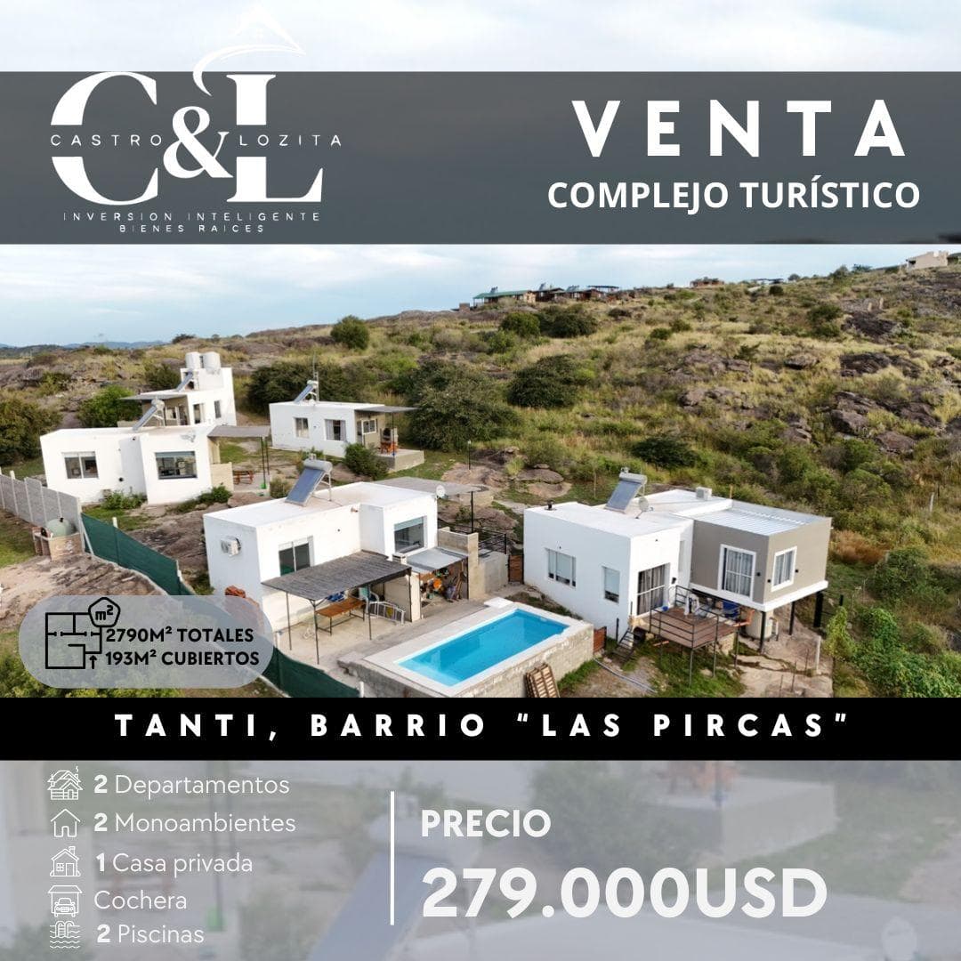 VENTA DE COMPLEJO DE 5 UNIDADES EN TANTI, UBICADO EN BARRIO SEMICERRADO "Las Pircas" - 1