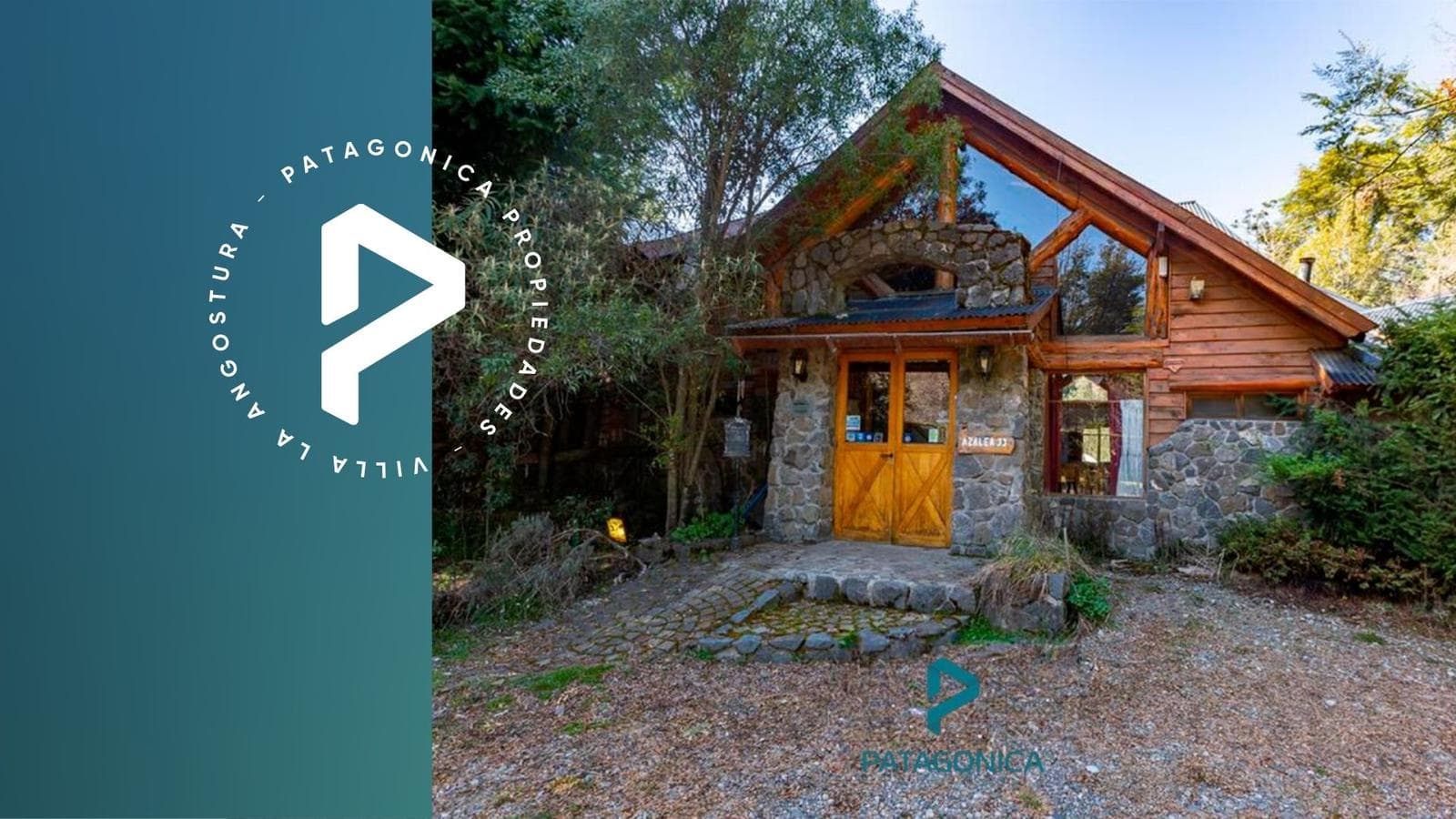 VENTA Hostería 359m2, lote de 1454m2 en Bº Puerto Manzano Villa La Angostura - 1