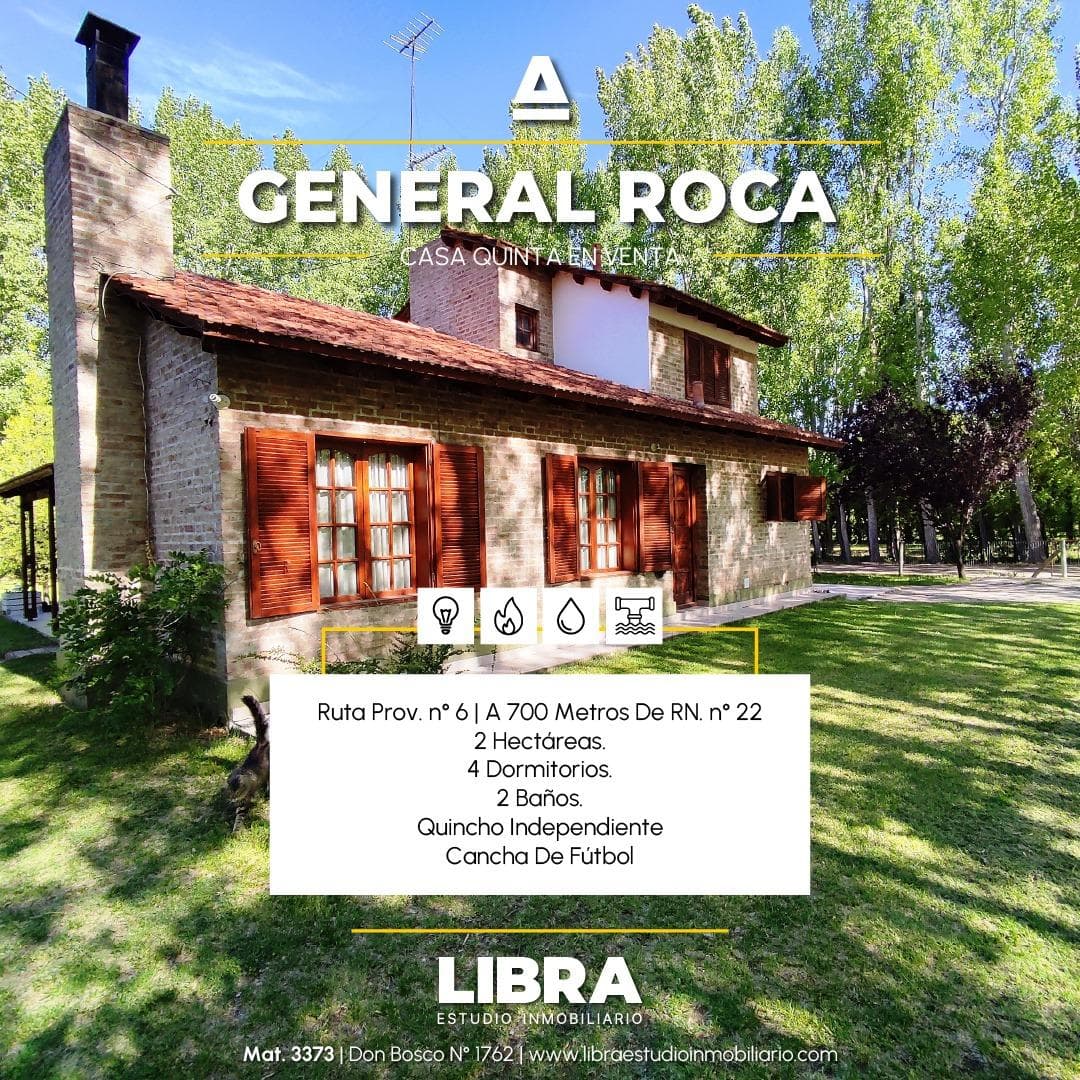 Quinta en venta en General Roca - 1