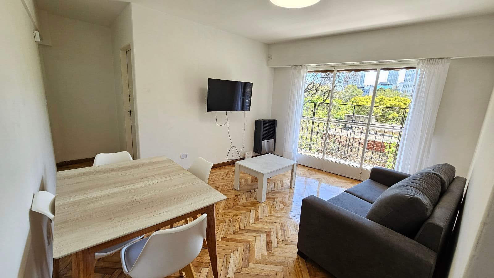 Departamento temporario 3 ambientes en Palermo amoblado - 1