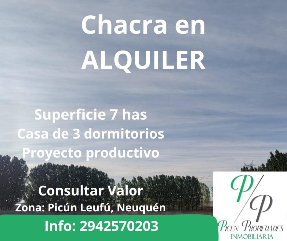 Chacra en Alquiler - 1