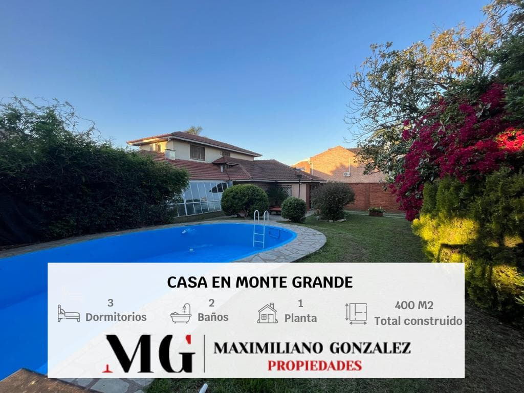 Casa venta y alquiler Monte Grande Esteban Echeverria - 1